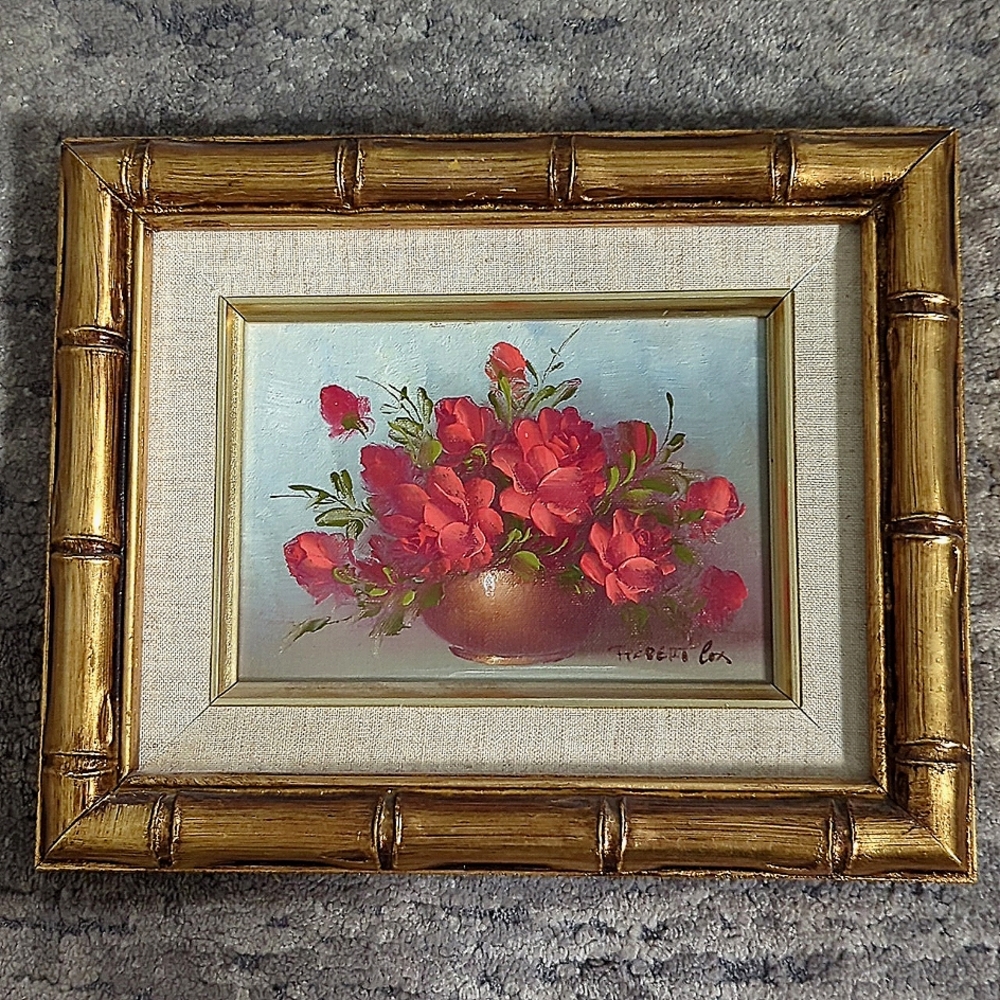 Vintage Robert Cox oil painting